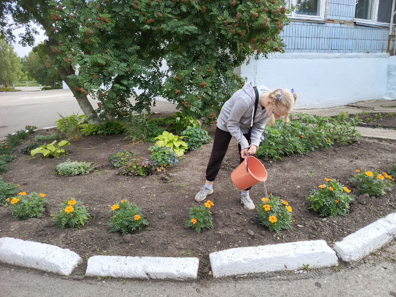 Летняя трудовая практика.